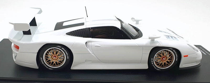 Werk83 1/18 Scale Diecast W18012003 - Porsche 911 GT1 Plain Body - White