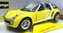 Burago 1/18 Scale Diecast 18-12052 - Smart Roadster Coupe - Yellow