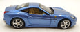 Hot Wheels 1/18 Scale Diecast DC15824A - Ferrari California - Blue 