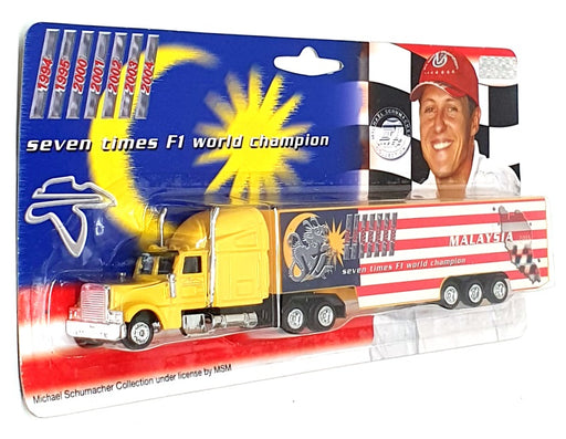 Adtruck 52643 - Peterbilt F1 Truck Malaysia 2005 Michael Schumacher