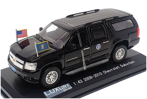 Luxury 1/43 Scale LDSN675-ARM - 2009-10 Chevrolet Suburban Presidential - Black