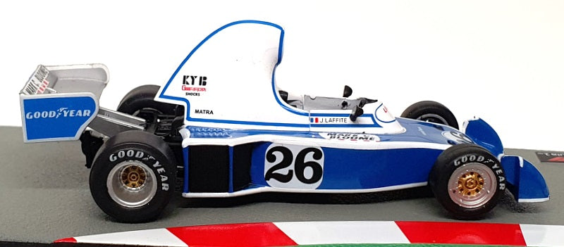 Altaya 1/43 Scale 91024Q - F1 Ligier JS5 1976 #26 J. Laffite - Blue/White