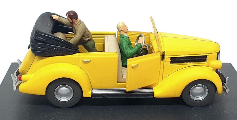 Atlas 1/43 Scale G1723001 - Ford Cabriolet L'Enigma De L'Atlantide - Yellow