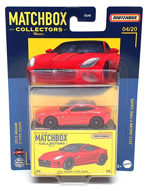 Matchbox 1/64 Scale Diecast 04 - 2015 Jaguar F-Type - Red