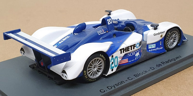 Spark 1/43 Scale SCMG08 - MG Lola EX257 #20 Sebring 2003 - Blue/White