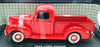 Motor Max 1/18 Scale Diecast 73170 - 1940 Ford Pickup - Red