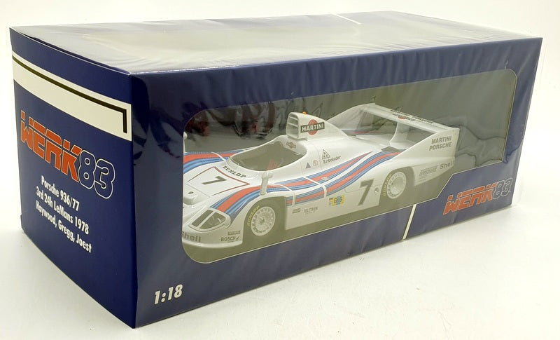 Werk83 1/18 Scale Diecast W18020003 - Porsche 935/77 #7 1978 Le Mans Martini