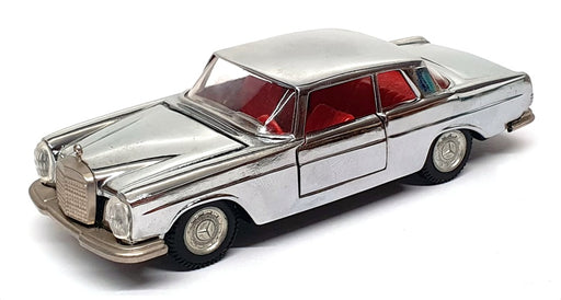 Auto Pilen 1/43 Scale 305 - Mercedes Benz 250 Coupe - Chrome Silver