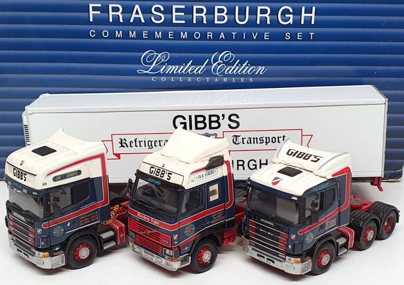 Corgi 1/50 Scale CC99125 - Fraserburgh Commemorative 4 Piece Truck Set Gibb's