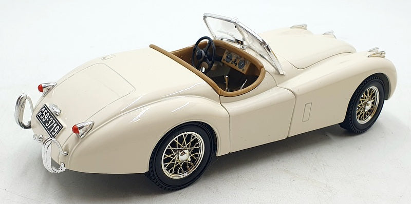 Ertl 1/18 Scale Diecast 101124Q - 1948 Jaguar XK120 - Cream