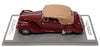 Lansdowne Models 1/43 Scale LDM58 - 1949 Lagonda 2.6L - REWORKED Maroon/Dk Beige