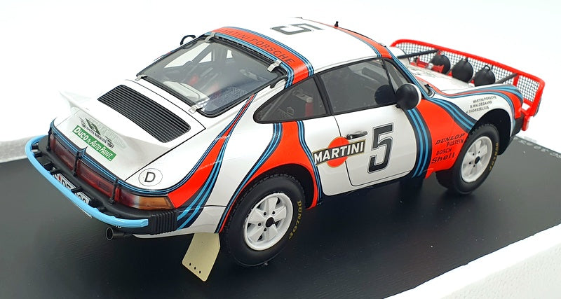 Spark 1/18 Scale Resin 18S026 Porsche 911 SC 3.0 #5 Safari Rally 1978 Waldegaard