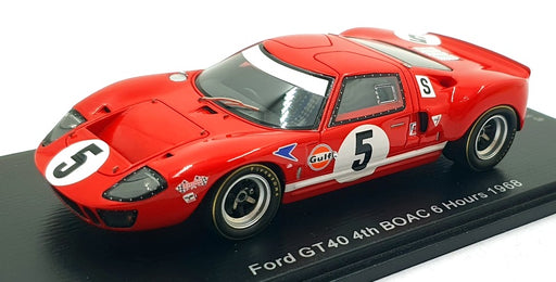 Spark 1/43 Scale UK009 - Ford GT40 #5 4th BOAC 6 Hours 1968