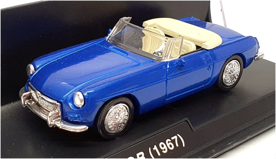 NewRay 1/43 Scale Diecast Model 48779 - 1967 MGB - Met Blue