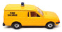 Corgi Appx 11.5cm Long 626 - Ford Escort Van (Fire Salvage) Yellow