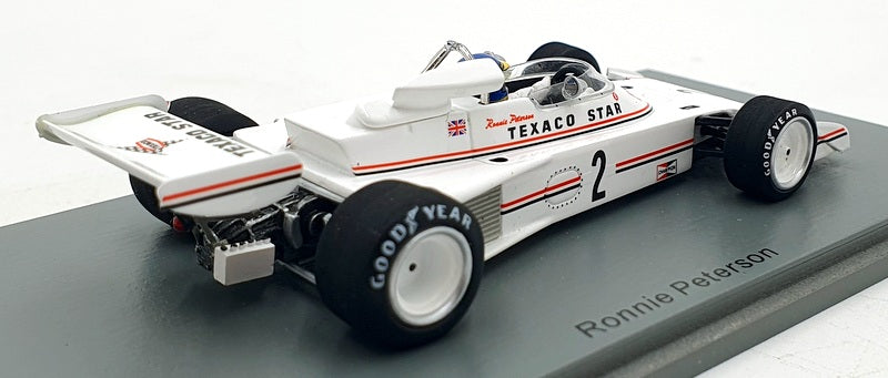 Spark 1/43 Scale S7303 - Lotus 74 G.B. GP 1973 F2 #2 Ronnie Peterson