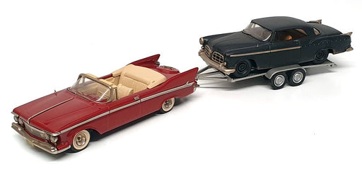 Brooklin 1/43 Scale BRK67A & BRK19A 1961 Chrysler Imperial 1955 C-300 + Trailer