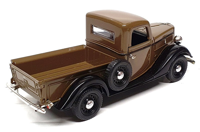 National Motor Museum Mint 1/32 Scale MM01 - 1937 Ford Pickup - Olive Brown