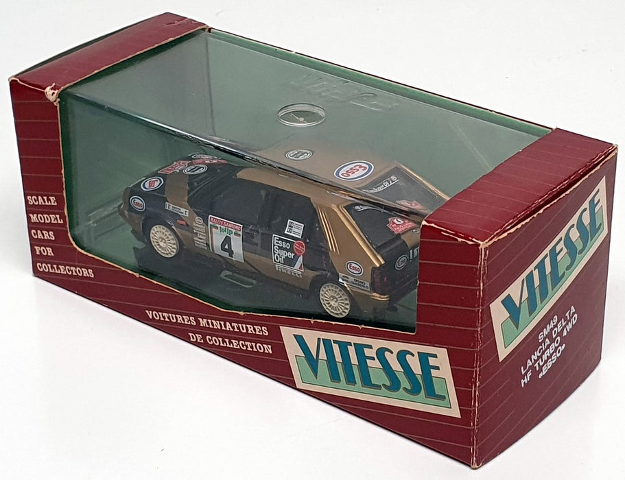 Vitesse 1/43 Scale SM49 - Lancia Delta HF Turbo 4WD Esso #4 Black/Gold