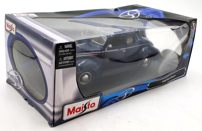 Maisto 1/18 Scale Diecast 31180 - 1939 Ford Deluxe - Dark Blue