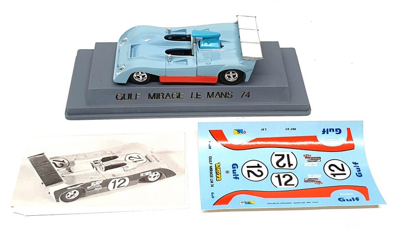 Verem 1/43 Scale 611 - Gulf Mirage #12 Le Mans 1974 - Blue/Orange