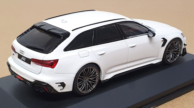 Solido 1/43 Scale S4310710 - 2022 ABT RS 6-R Based On Audi RS 6 Avanti C8 White