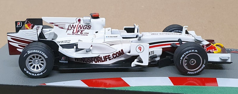 Altaya 1/43 Scale 91024N - F1 Red Bull RB4 2008 #30 David Coulthard - White