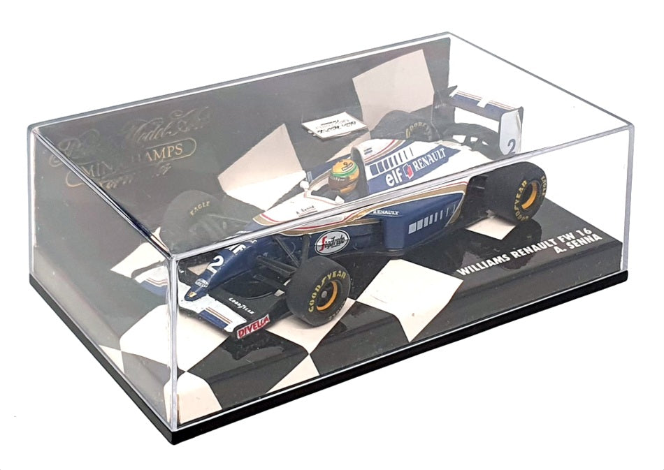 Minichamps 1/43 Scale 430 940002 - F1 Williams Renault FW 16 - A.Senna