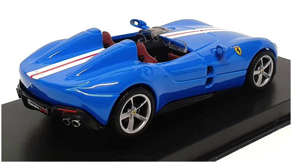 Burago 1/43 Scale 18-36913 - Ferrari Monza SP2 - Blue