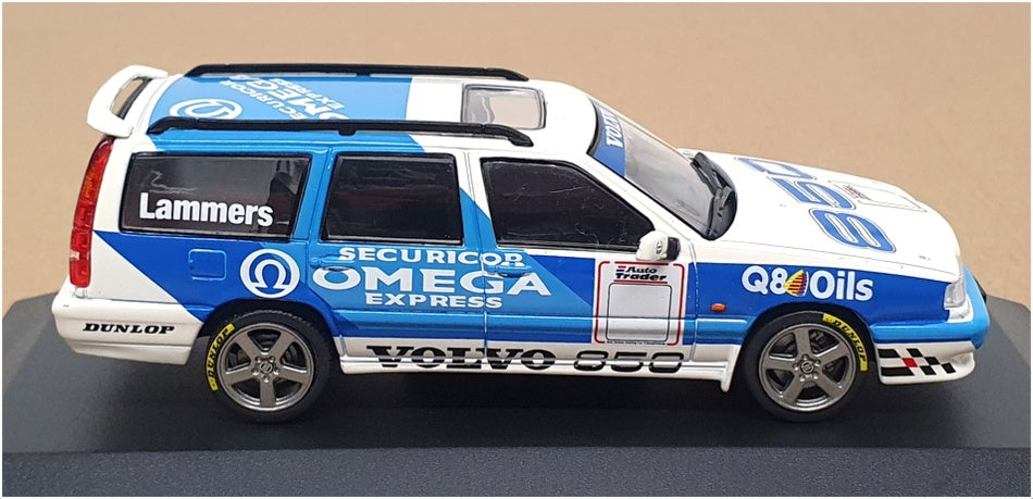 Solido 1/43 Scale S4310604 - Volvo 850 T-5R 2.3i 20V Turbo (Omega) White/Blue