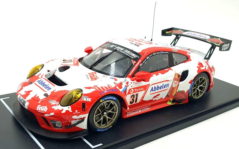 IXO 1/18 Scale Diecast LEGT18038 Porsche 911 GT3 R Nurburgring 2019 #31 Dumas