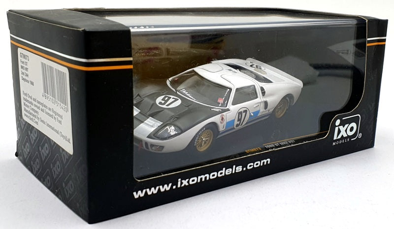 Ixo 1/43 Scale Diecast GTM073 - Ford GT MKII #97 2nd 24H Daytona 1966