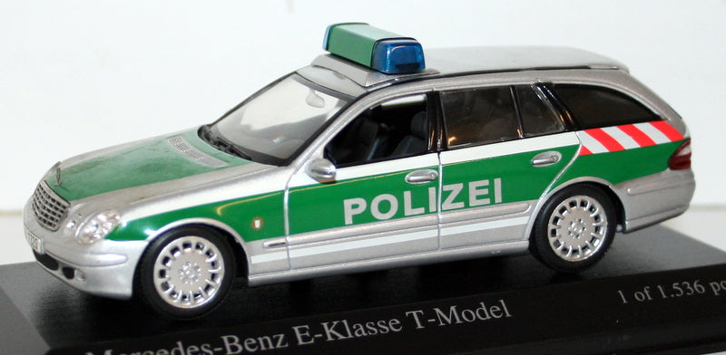 Minichamps 1/43 Scale 400 031591 Mercedes Benz E Class T model Polizei Berlin