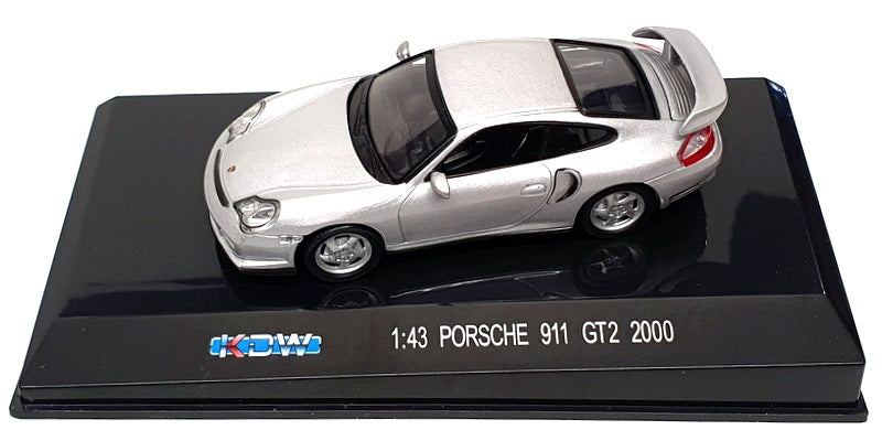 Collection 711 Bosiny 1/43 Scale 671009 - 2000 Porsche 911 GT2 - Silver