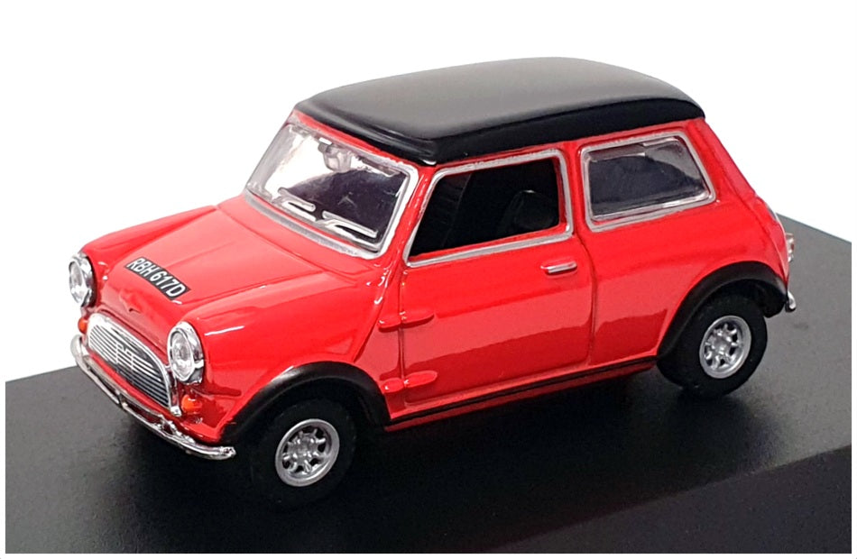 Oxford Diecast 1/43 Scale MIN012 - Mini - Red/Black