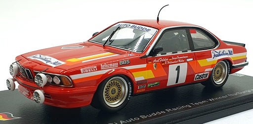 Spark Model 1/43 Scale Resin SG836 - BMW 635 Csi Auto Budde 1st 24H 1985