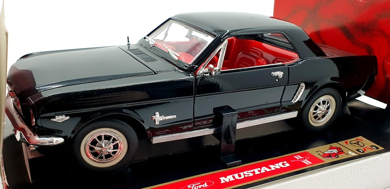 Mira 1/18 Scale Diecast 6113 - 1964 1/2 Ford Mustang Hard Top - Black