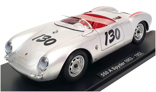 KK Scale 1/12 Scale KKDC120111 - 1957 Porsche 550 A Spyder - #130 Silver