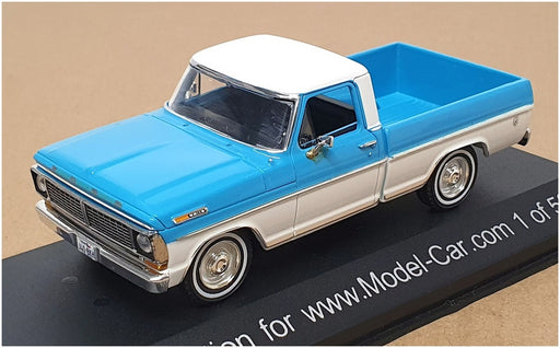 PremiumX 1/43 Scale PR005 - Ford F-100 Ranger Pickup Truck - Blue/White