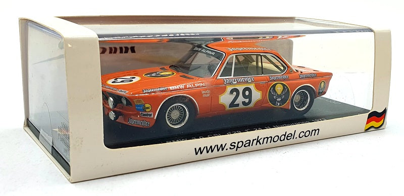 Spark Model 1/43 Scale SG004 - BMW 3.0 CSL #29 1st 24h Nurburgring 1973