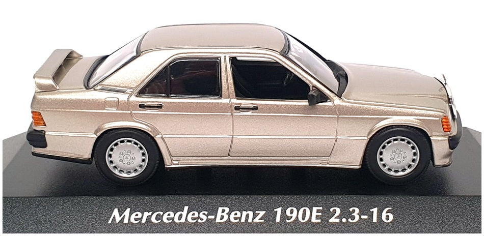 Maxichamps 1/43 Scale 940 035600 - 1984 Mercedes Benz 190E 2.3-16 - Met Gold