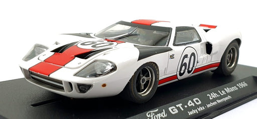 FLY Car Model 1/32 Scale Slot Car 88100 - Ford GT-40 #60 24Hr Le Mans 1966