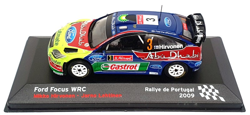 Altaya 1/43 Scale 51024B - Ford Focus WRC #3 Portugal Rally 2009