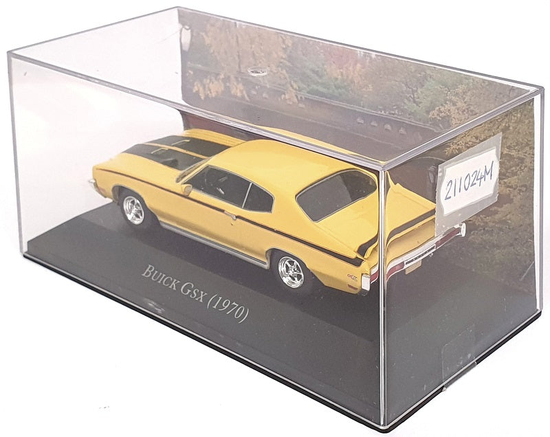 Altaya 1/43 Scale Diecast 211024M - 1970 Buick Gsx - Yellow/Black