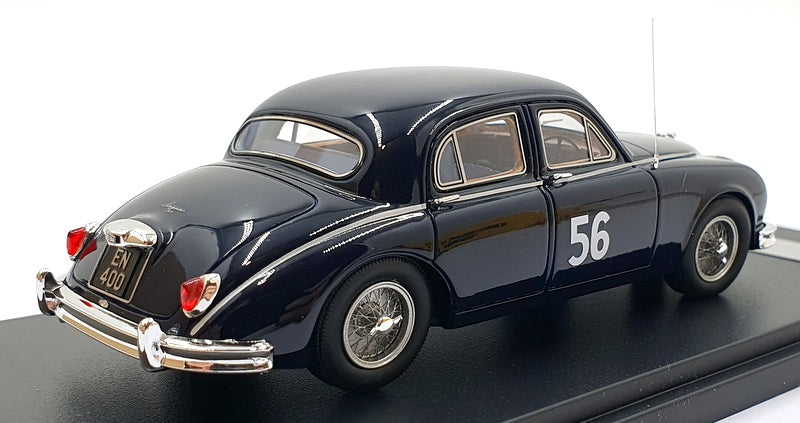 Matrix 1/43 Scale MXR41001-033  - Jaguar 3.4L #56 1st Brands Hatch 1957 - Blue