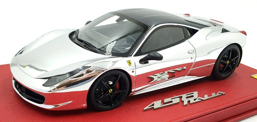 BBR 1/18 Scale Resin P1813CROME - Ferrari 458 Italia - Chrome