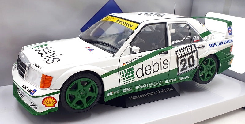 Solido 1/18 Scale Diecast S1801004 - Mercedes-Benz 190E EVO2 #20 M.Schumacher