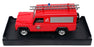 Solido 1/43 Scale Diecast 4828 - Land Rover Fire Truck - Red