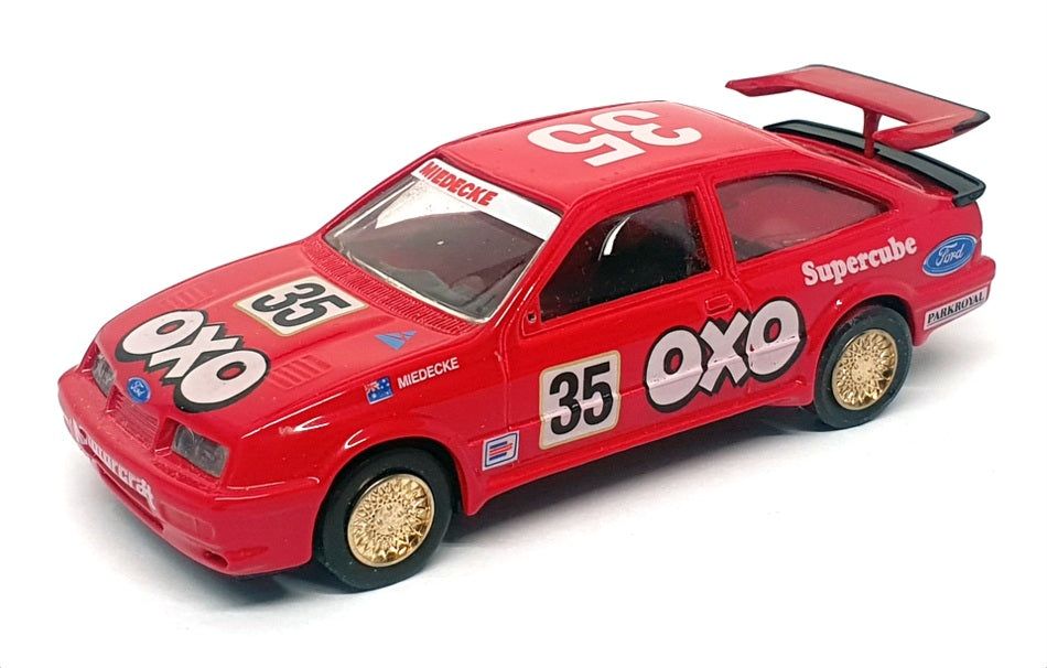 Trax 1/43 Scale 8022 - Ford Sierra RS Cosworth #35 (Miedecke OXO) Red