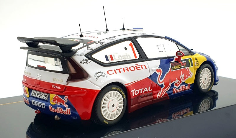 Ixo 1/43 Scale RAM354 - Citroen C4 WRC #1 Cyprus Rally 2009